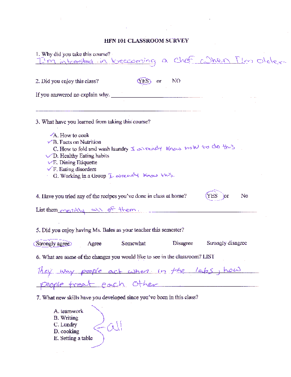 survey page 1